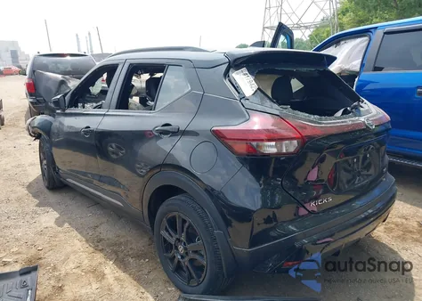 2021 Nissan Kicks Sr Xtronic Cvt z USA, uszkodzony, nr VIN 3N1CP5DV8ML520857